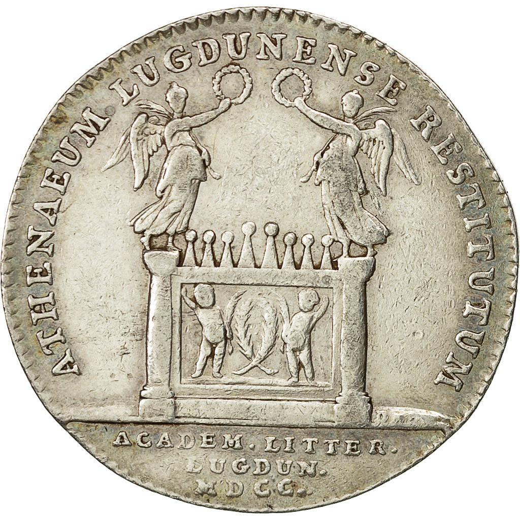 Frankreich, Token, Louis XV, Académies et Sociétés Savantes, 1700, VZ
