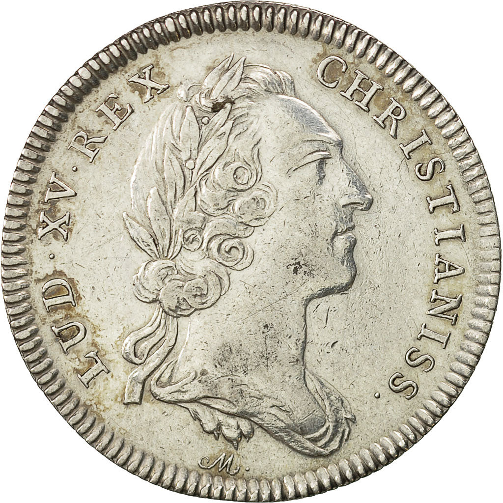 Francia, Token, Louis XV, Académie Royale des Sciences, BB+, Argento