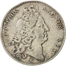 France, Jeton, Louis XIV, Ponts et Chaussées, TTB+, Argent, Feuardent:2834