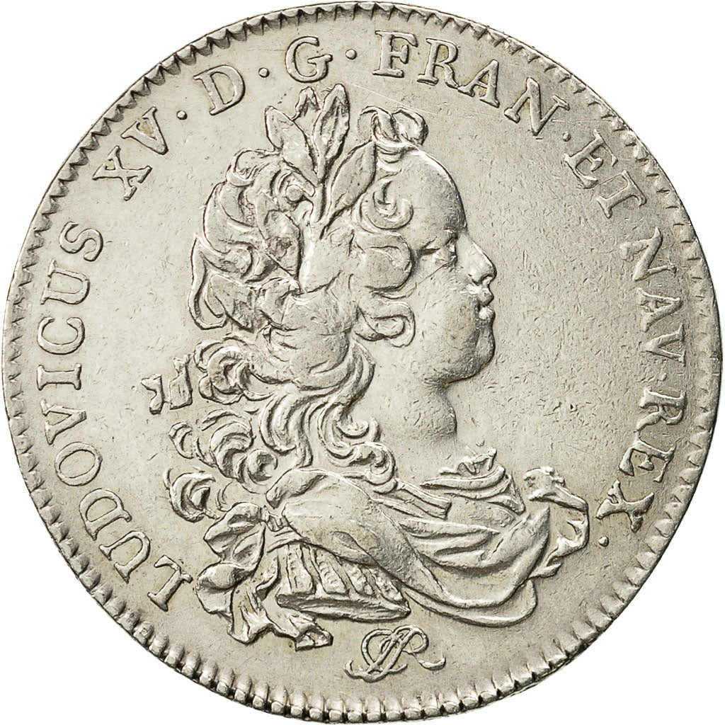 France, Jeton, Louis XV, Académie Royale des Inscriptions et Belles Lettres