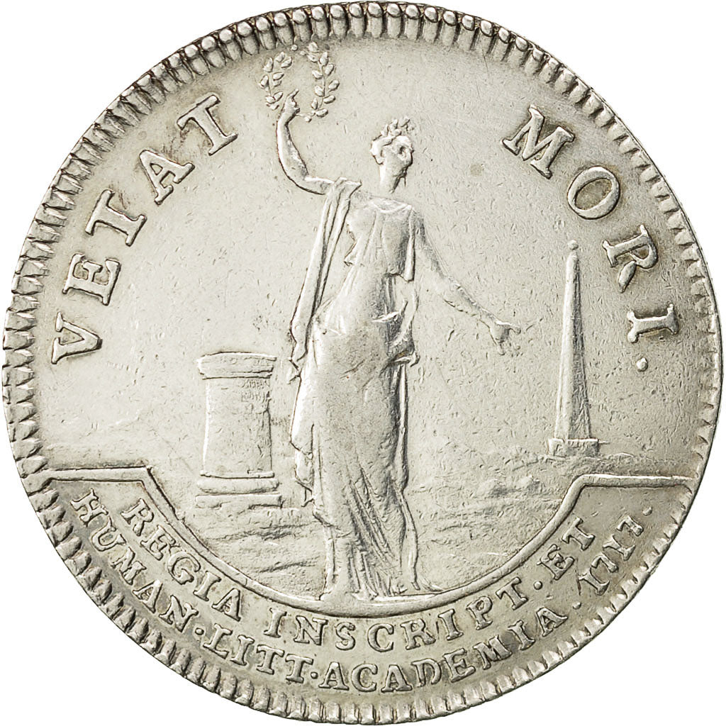 France, Jeton, Louis XV, Académie Royale des Inscriptions et Belles Lettres