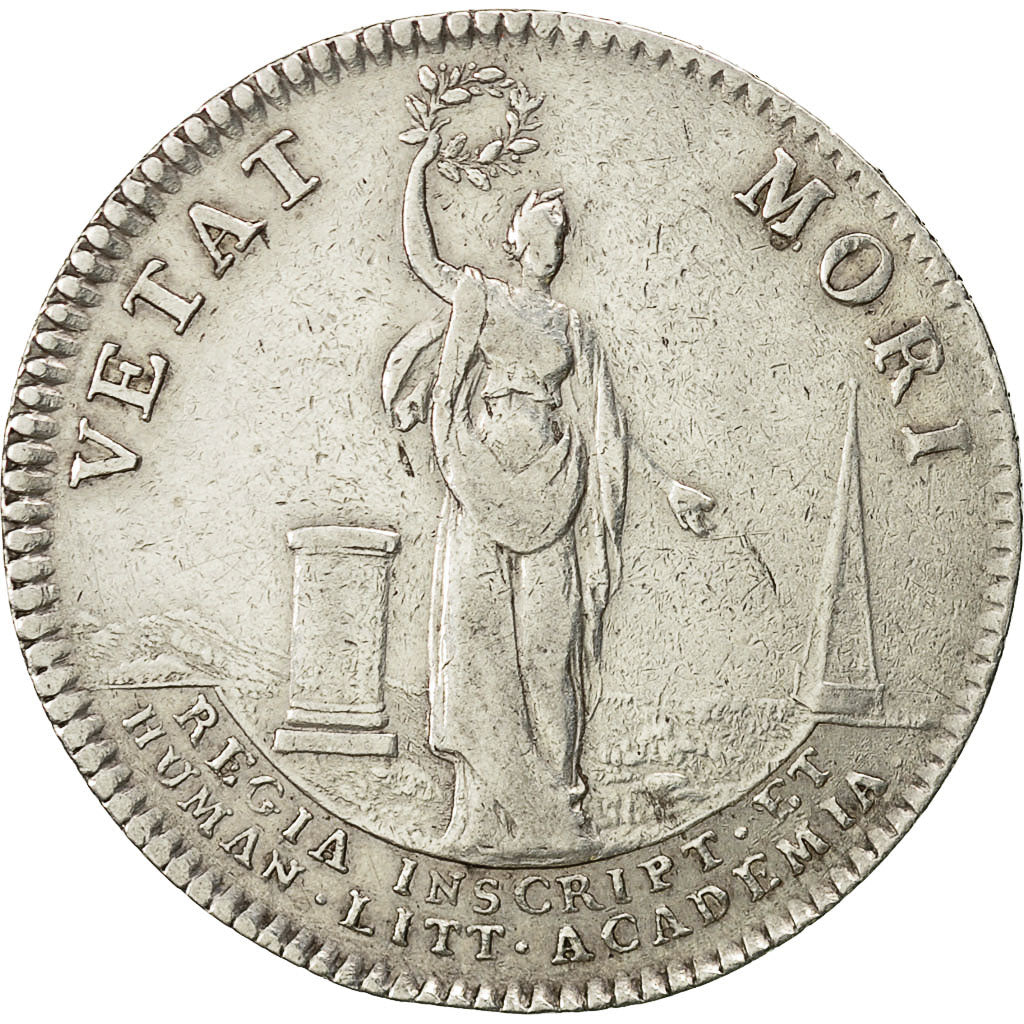France, Token, Louis XV, Académie Royale des Inscriptions et Belles Lettres