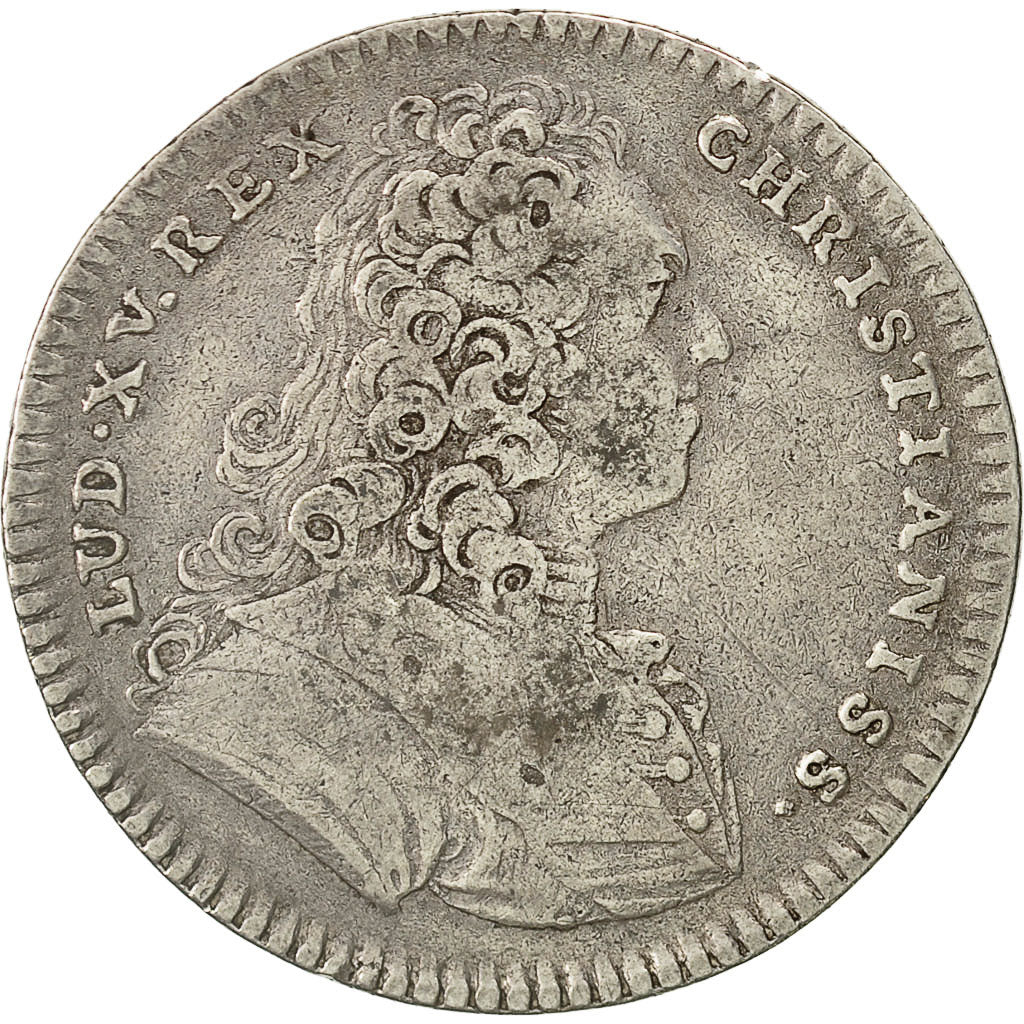 France, Token, Louis XV, Controleurs, Payeurs des Rentes, 1717, EF(40-45)