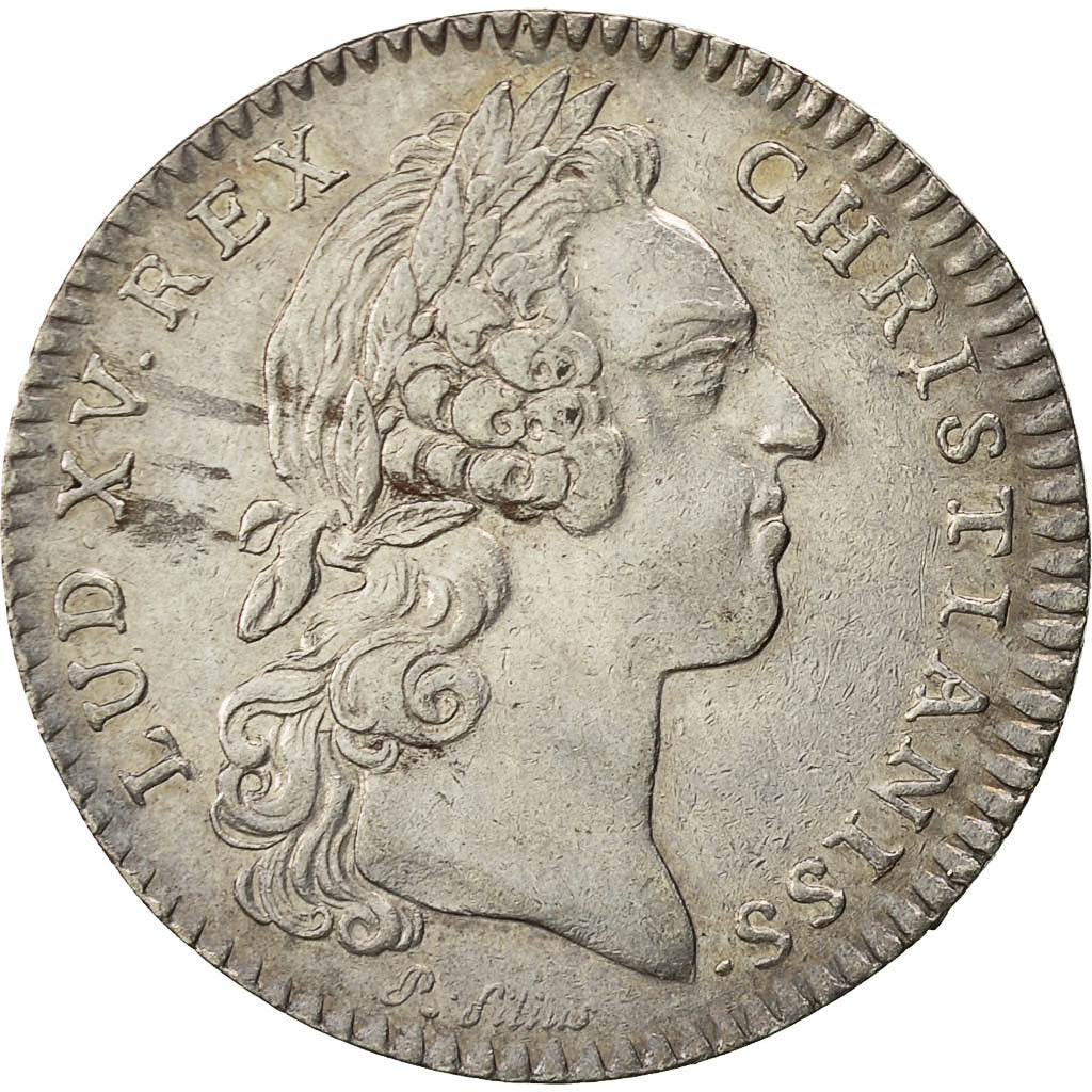 Francia, Token, Louis XV, Extraordinaire des Guerres, 1762, MBC+, Plata