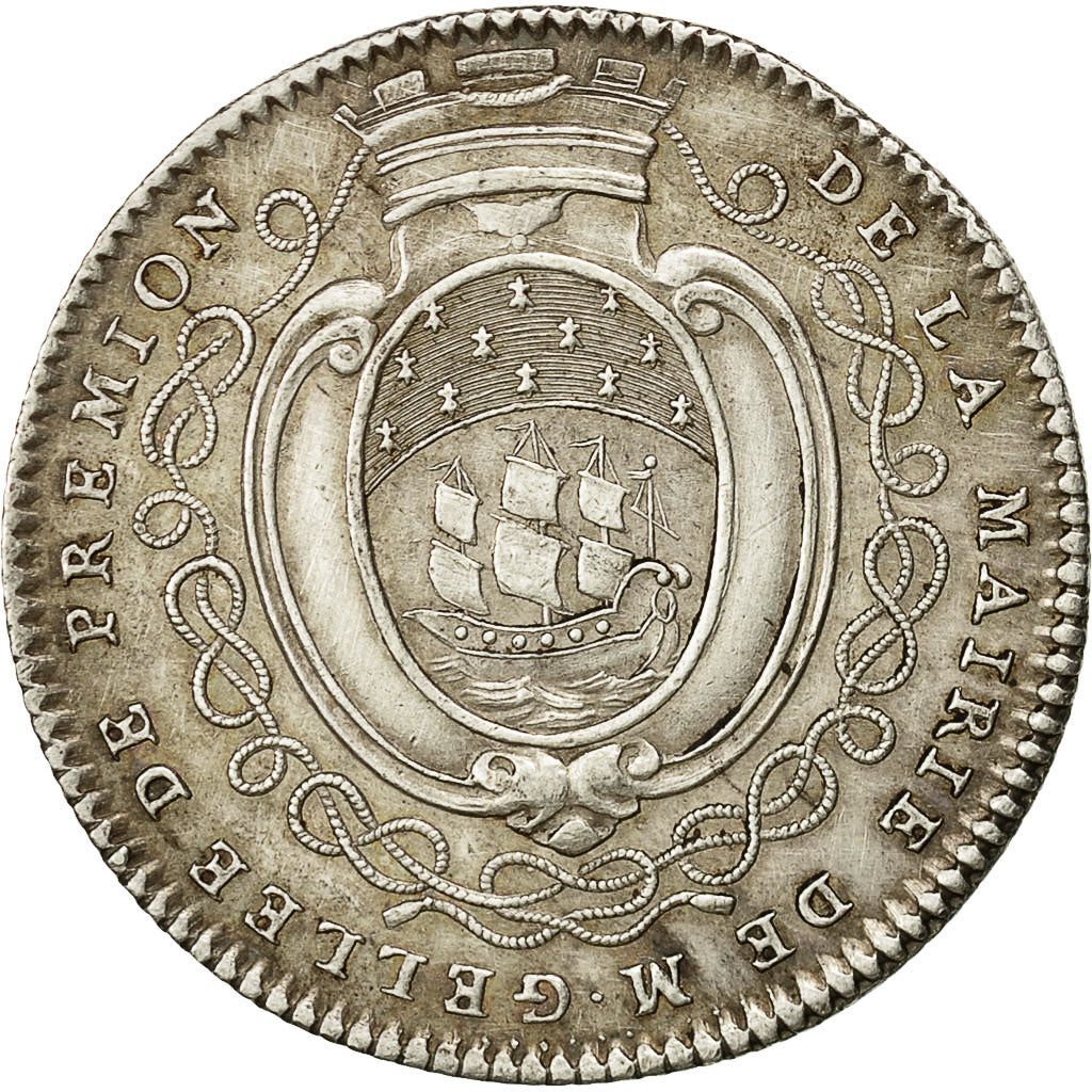 France, Token, Echevins et Maires de Nantes, J.B Gellée de Prémion, Undated