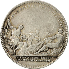 France, Token, Chambre de Commerce de Lyon, Undated, VF(30-35), Silver
