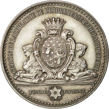 France, Token, Cercle de la Librairie, de l'Imprimerie et de la Papèterie 1847