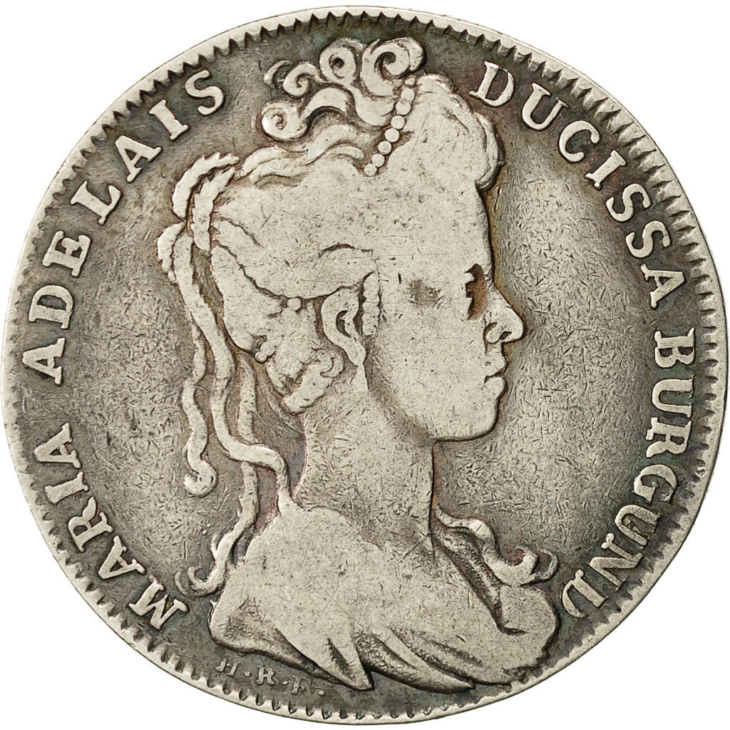 France, Token, Duché de Bourgogne, Marie-Adélaïde de Savoie, 1704, VF(30-35)