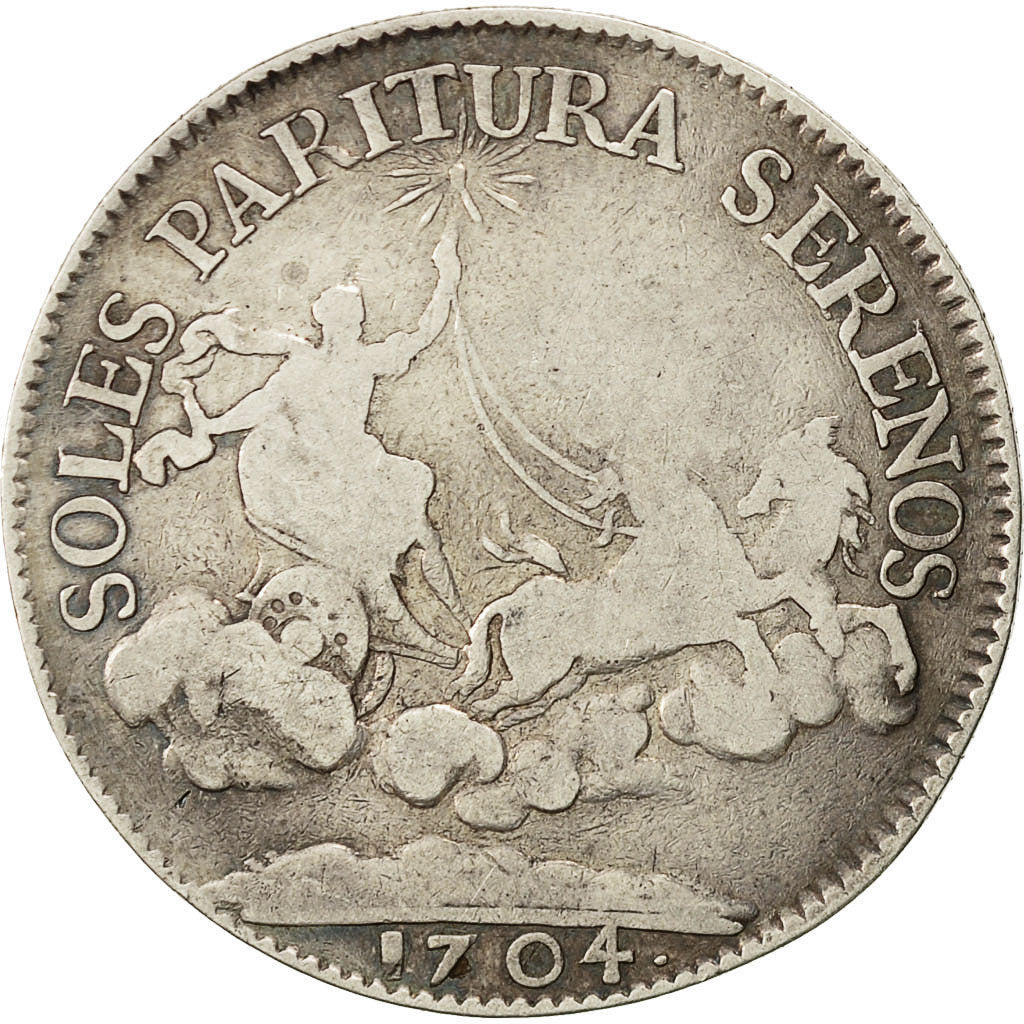 France, Token, Duché de Bourgogne, Marie-Adélaïde de Savoie, 1704, VF(30-35)