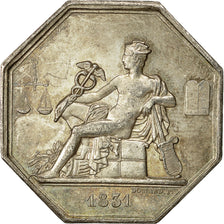 France, Medal, Commissaires experts du gouvernement, 1831, Domard, TTB+, Argent
