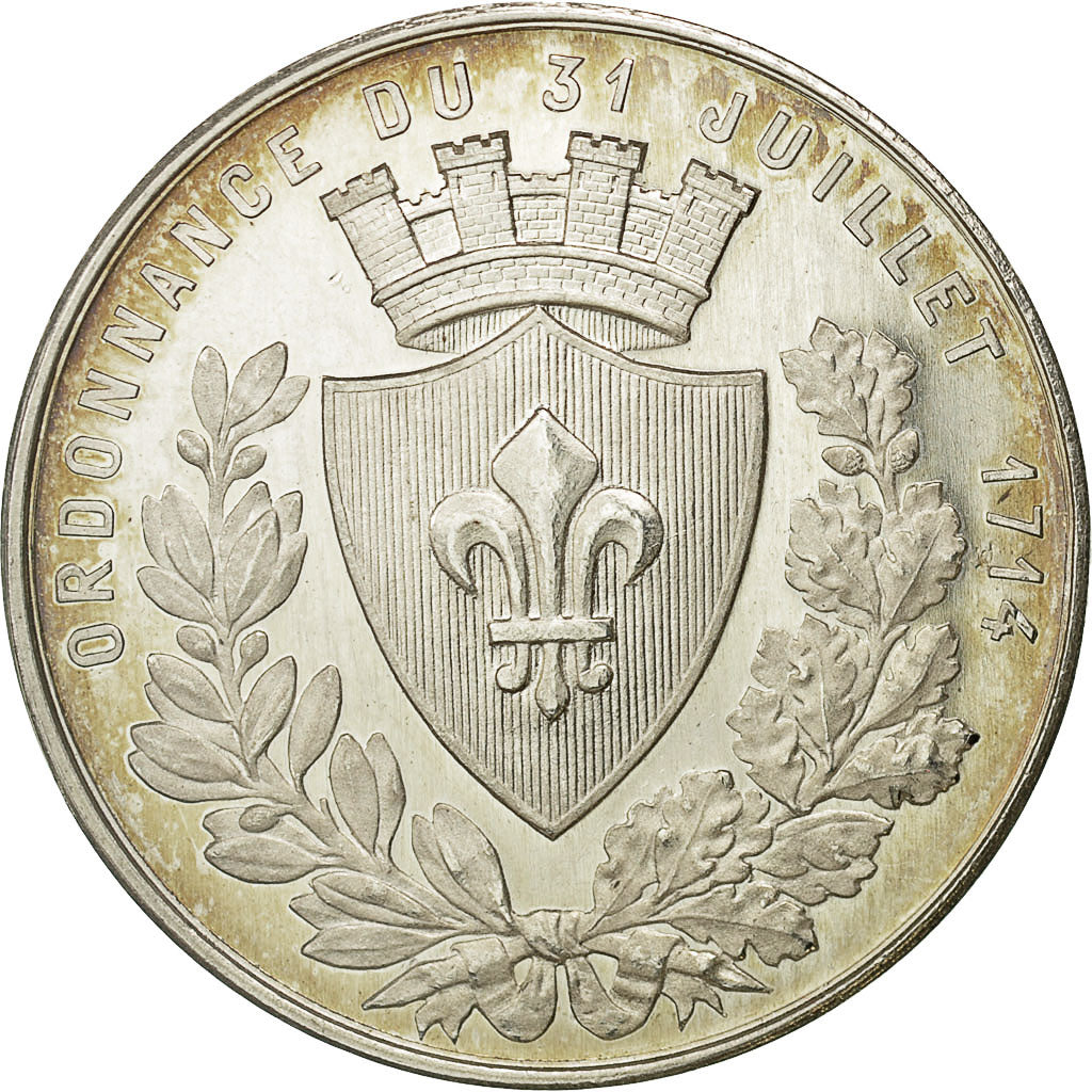 France, Medal, Chambre de Commerce de Lille, Undated, Borrel.A, MS(60-62)