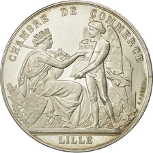 Francia, Medal, Chambre de Commerce de Lille, Undated, Borrel.A, SPL-, Argento