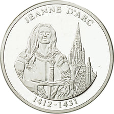 France, Medal, Jeanne d'Arc, Vive la France, FDC, Argent