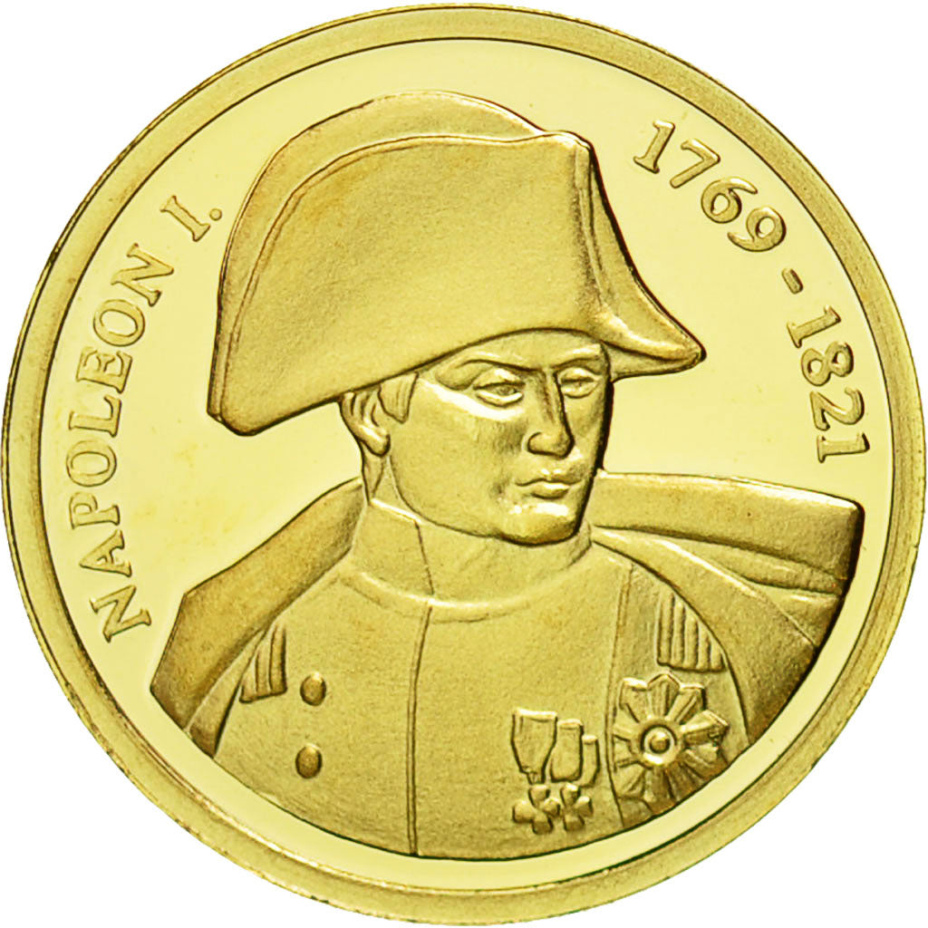 Frankrijk, Medal, Napoléon Ier, Vive la France, FDC, Goud