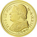 France, Medal, Pie IX, Reproduction 20 Lire 1869, FDC, Or