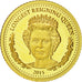 Frankrijk, Medal, Elizabeth II, Longest Reigning Queen, 2015, FDC, Goud