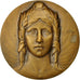 France, Medal, Musique, 8ème Récital S.France, Marianne, Contaux, AU(55-58)