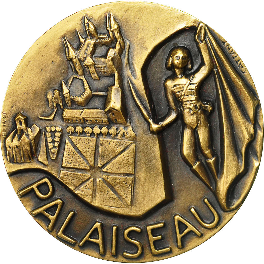 France, Medal, Ville de Palaiseau, Pichard, SPL, Bronze
