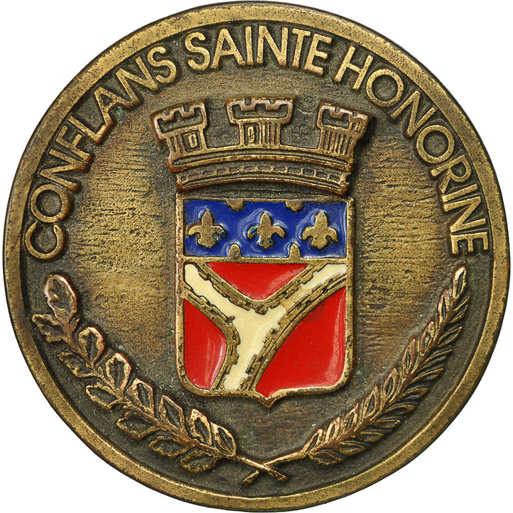 France, Medal, Ville de Conflans Saint Honorine, TTB+, Bronze