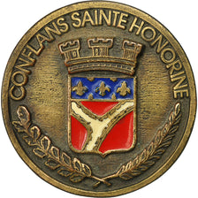 France, Medal, Ville de Conflans Saint Honorine, TTB+, Bronze