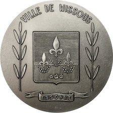 France, Medal, Ville de Wissous, Essonne, MS(63), Silvered bronze