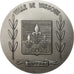 France, Medal, Ville de Wissous, Essonne, MS(63), Silvered bronze