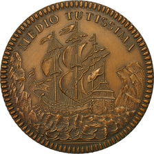 France, Medal, Cinquantenaire du Comité des Armateurs de France, 1953, SUP+