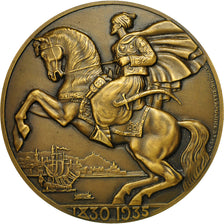 France, Medal, Compagnie Générale Transatlantique, Ville d'Alger, 1935