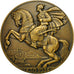 France, Medal, Compagnie Générale Transatlantique, Ville d'Alger, 1935