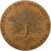 France, Medal, Ecole Nationale du Trésor Public, 1973, SUP+, Bronze