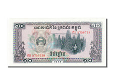 Biljet, Cambodja, 10 Riels, 1979, NIEUW