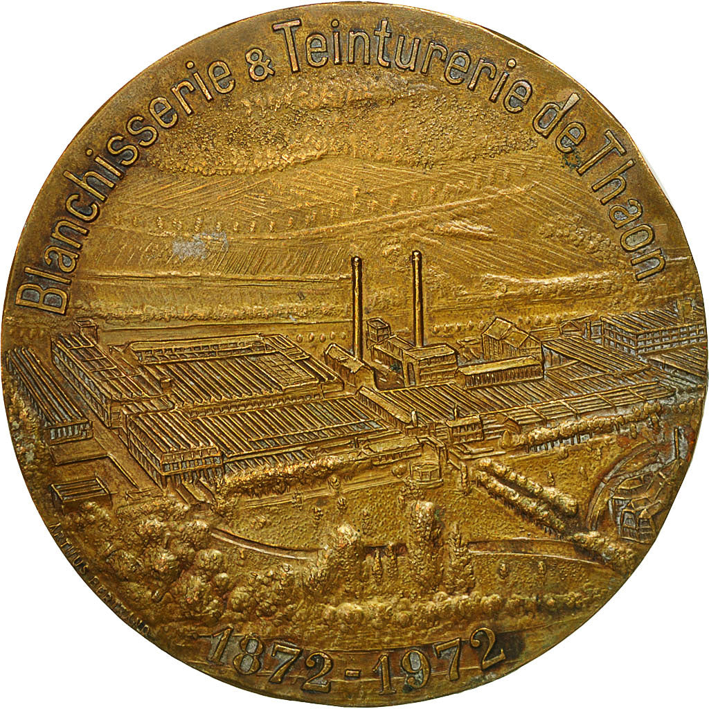 France, Medal, Blanchisserie et Teinturerie de Thaon, 1973, Arthus Bertrand