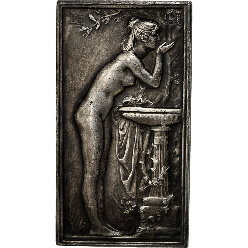 France, Medal, La Source ou Chloé à la Vasque, Dupuis.D, AU(50-53), Silver