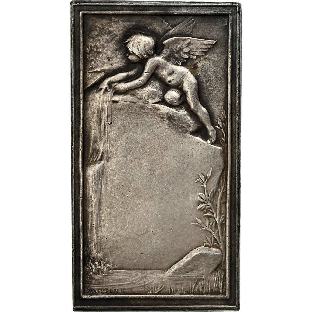 France, Medal, La Source ou Chloé à la Vasque, Dupuis.D, AU(50-53), Silver