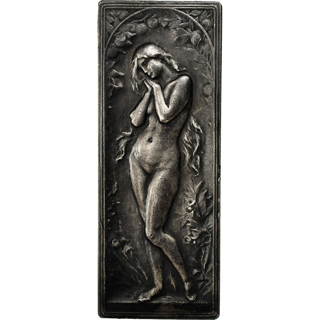 France, Medal, Eve et la Pomme, Vernon, TTB+, Argent