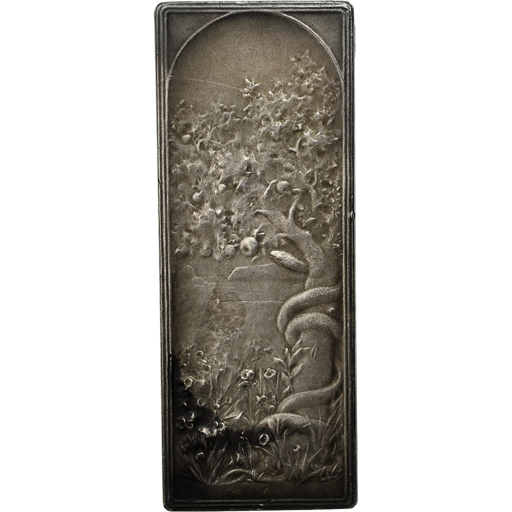 France, Medal, Eve et la Pomme, Vernon, TTB+, Argent