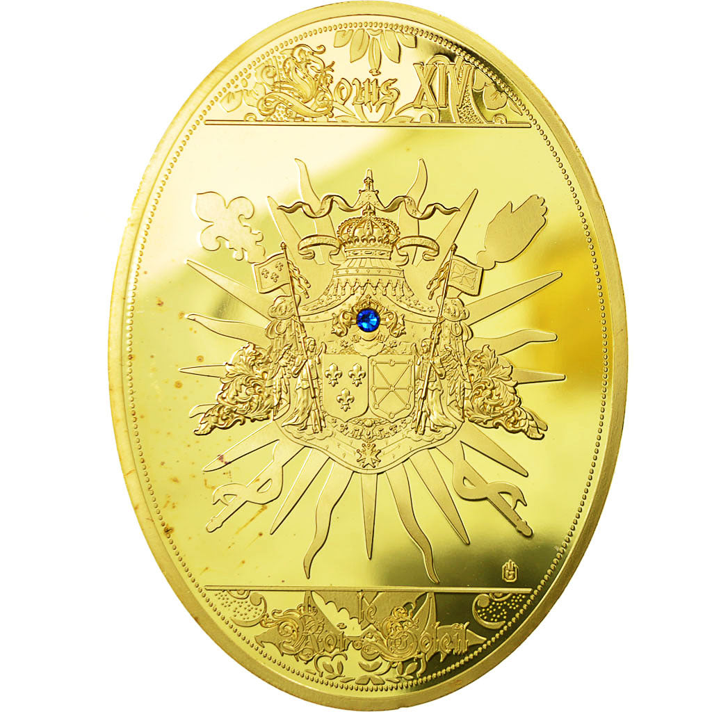 Francja, Medal, Louis XIV, Roi Soleil, MS(63), Stop miedzi