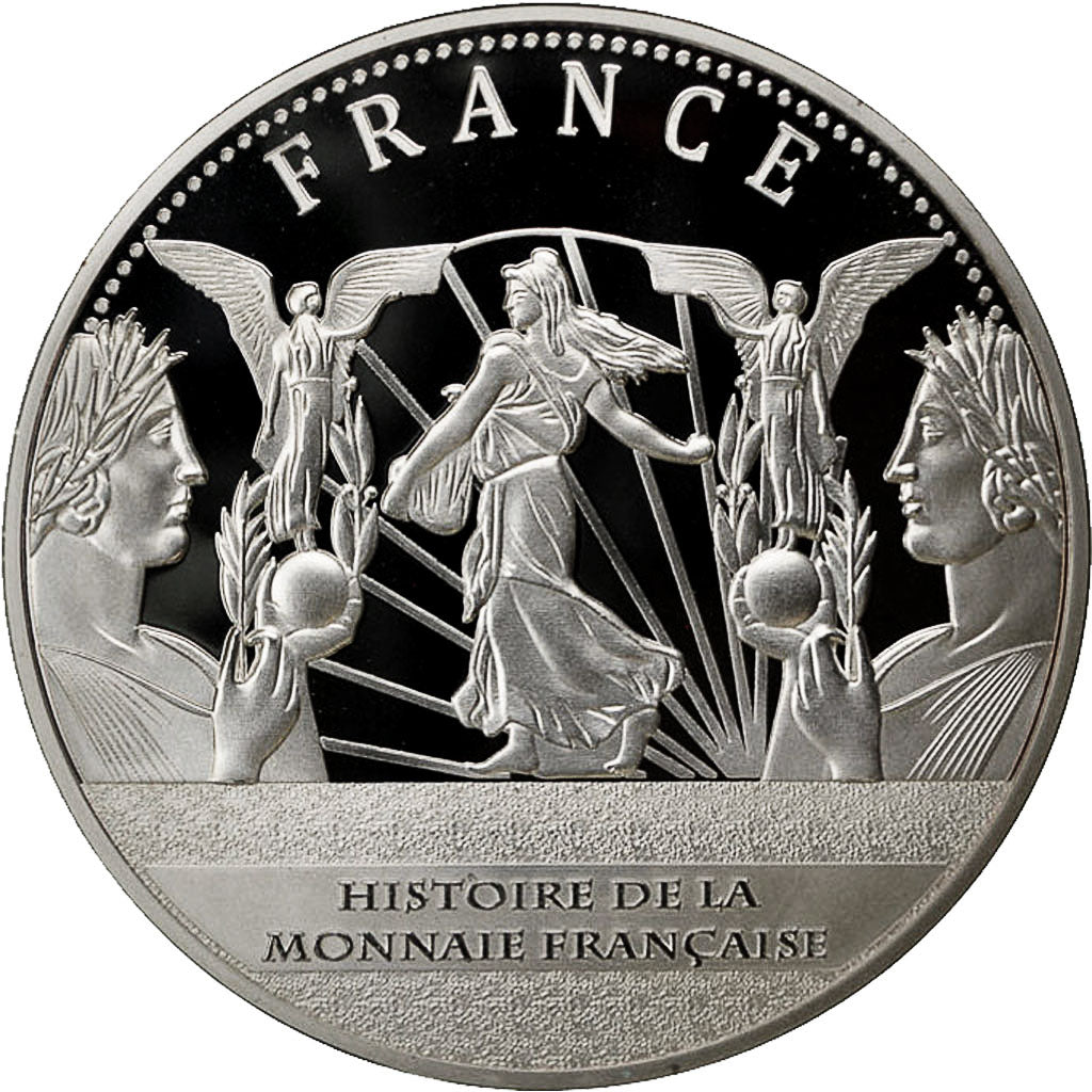 France, Médaille, Histoire de la Monnaie Française, 100 Francs Bazor 1929