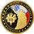 Francia, medaglia, Les piliers de la République, Marianne, FDC, Rame dorato