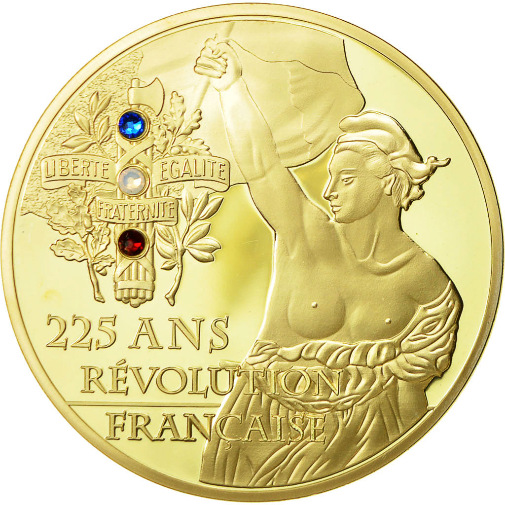 France, Médaille, Révolution Française, Arrestation de Louis XVI à Varennes