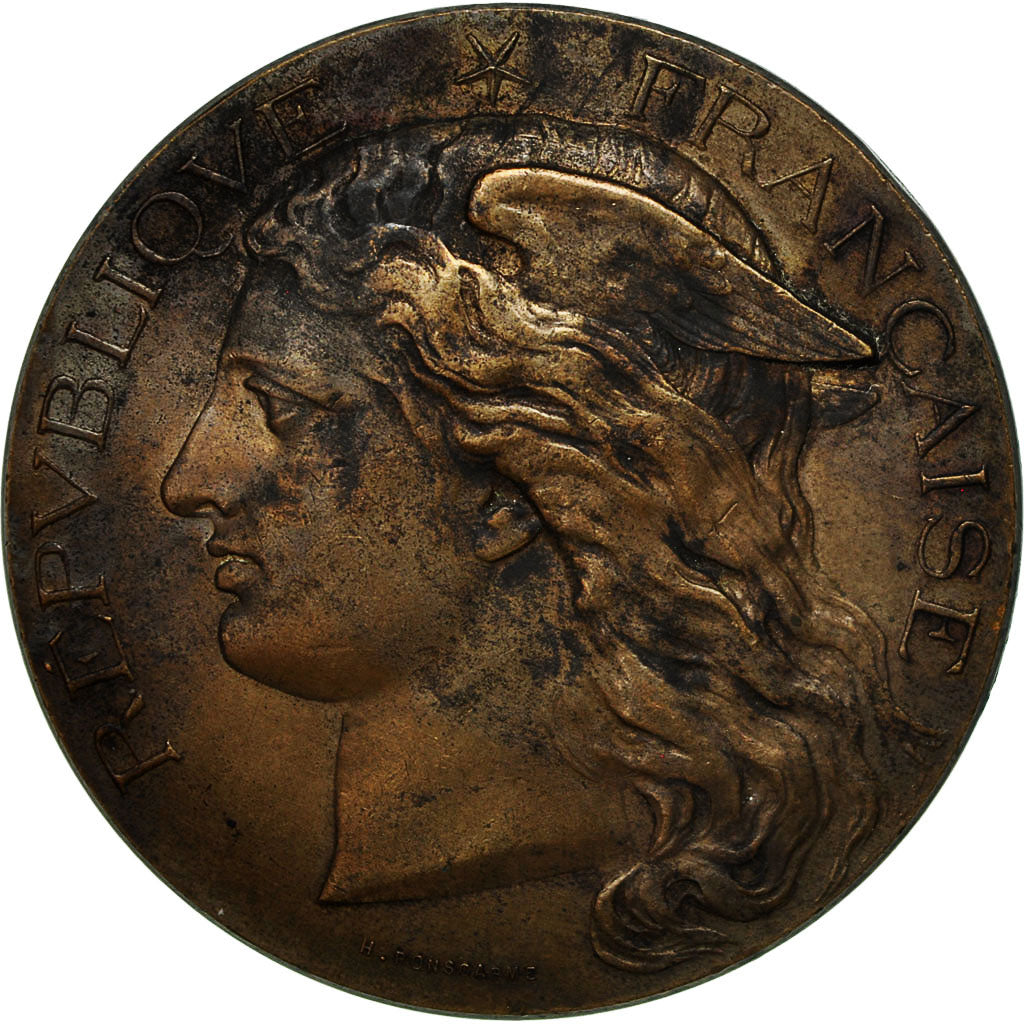 France, Medal, Ministère de l'Agriculture, Concours Hippique, Amiens, 1899