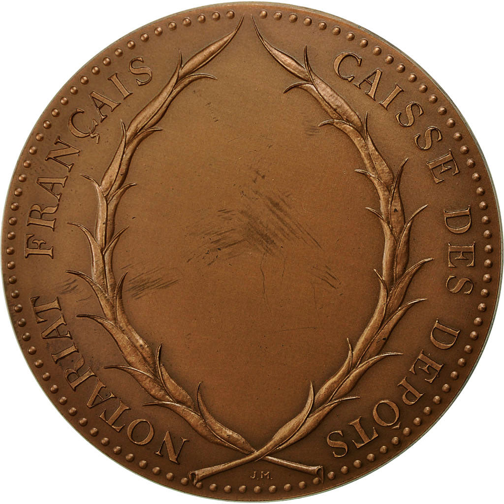 France, Medal, Notariat Français, Caisse des Dépôts, Henry François