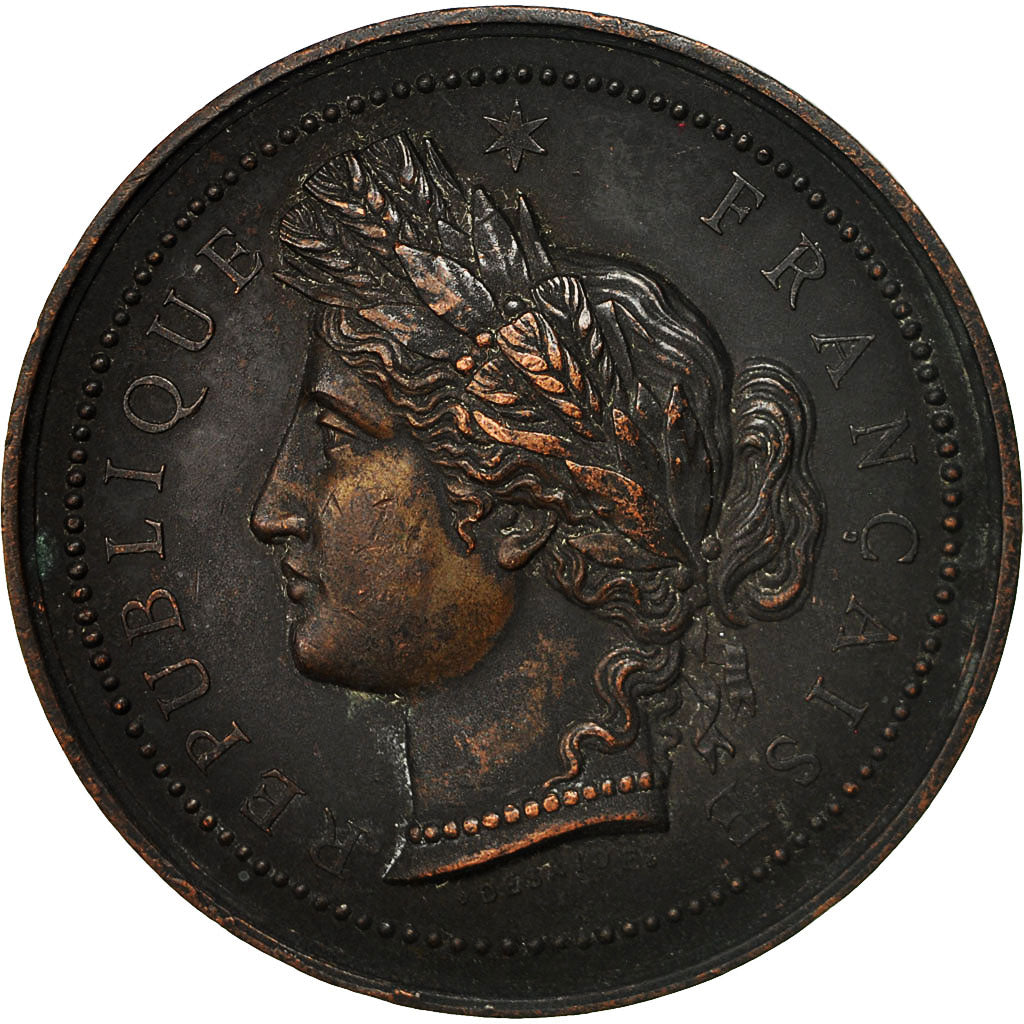 Frankreich, Medaille, Marianne, Société d'Agriculture de Saint pol, Desaide