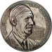 France, Medal, De Gaulle, Le 1er Gouvernement, 1970, MS(63), Silver