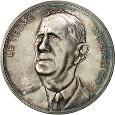 France, Medal, De Gaulle, Le Terme, 1970, MS(63), Silver