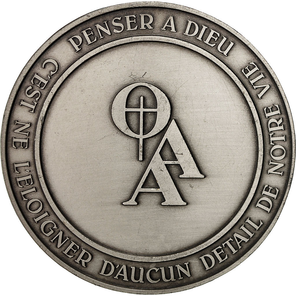 France, Médaille, Religion, Bienheureux Daniel Brottier, Rome, 1984, SUP+