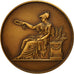 France, Medal, Lycée d'Angoulème, Brenet, MS(60-62), Bronze