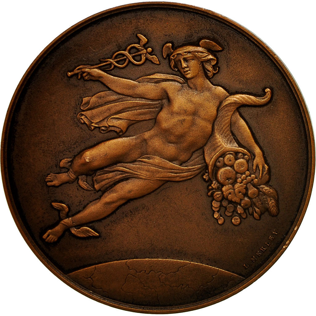 France, Medal, La Prévoyance, Assurances, 1954, Merley, MS(60-62), Bronze