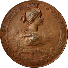 France, Medal, Angers, Exposition Nationale, 1895, Dubois.H, AU(55-58), Bronze
