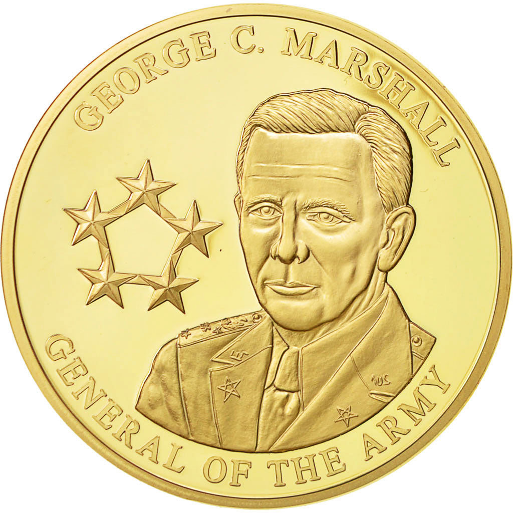 Francia, medaglia, Seconde Guerre Mondiale, George C.Marshall, Général, FDC